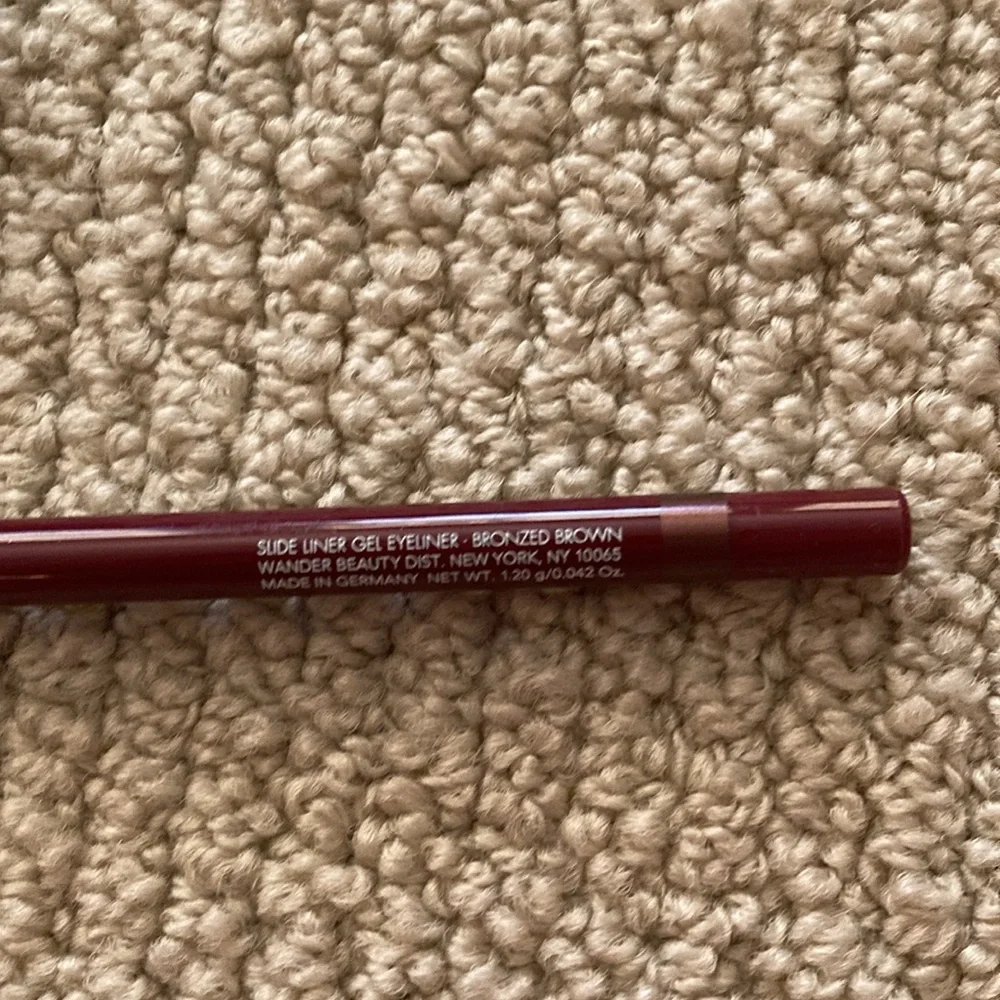 NEW Wander Beauty Slide Liner Gel Eyeliner Bronzed Brown 0.042 oz Full Size NIB